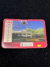 1998 Masters badge