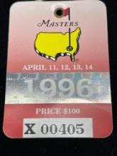 1996 Masters badge