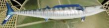 Wall Hung Wahoo Fish - 52" Long