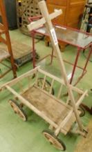 Old Wood Cart - 16" x 30" x 16"