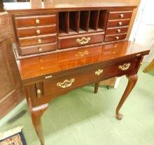Thomasville Mahogany Secretary - 41" x 34" x 19"