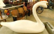 Wood Swan - Signed Jobes - 1991 - 21" x 30" x 10"