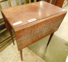 Drop Side End Table - 26.5" x 33" x 26" Open