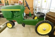 Vintage Ertl John Deere Colored Pedal Tractor - Model #520 - 24.5" x 36" x 18"