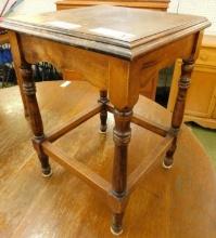 Small Wood Stand - 17" x 12" x 12"