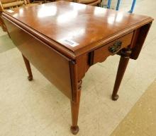 Drop Side End Table - 24" x 28" x 37" Open