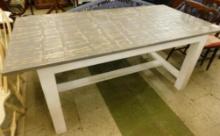 Distressed Dining Table - 31" x 72" x 35"