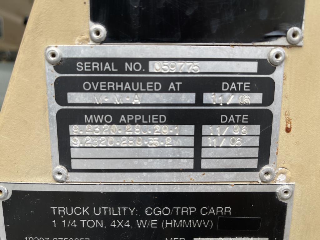 1989 AM General Humvee