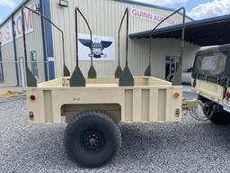 2010 M1101 Single Axle Military Trailer