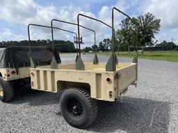2010 M1101 Single Axle Military Trailer