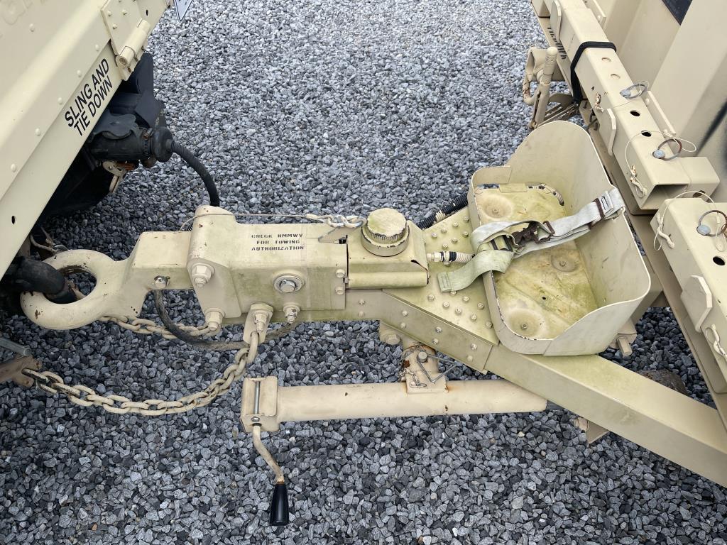 2010 M1101 Single Axle Military Trailer