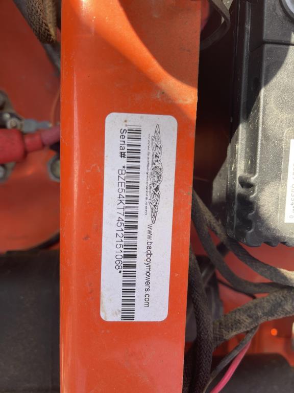 Bad Boy Elite 54 inch Zero Turn Mower