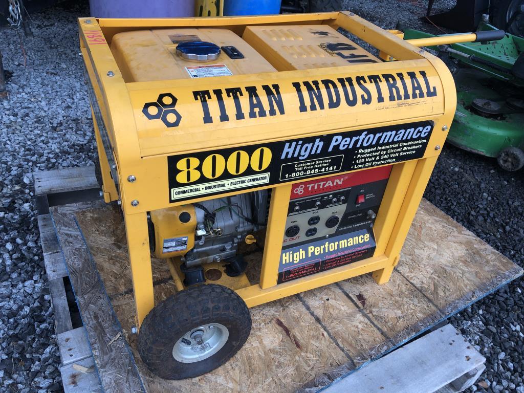 Titan Industrial 8000 Generator