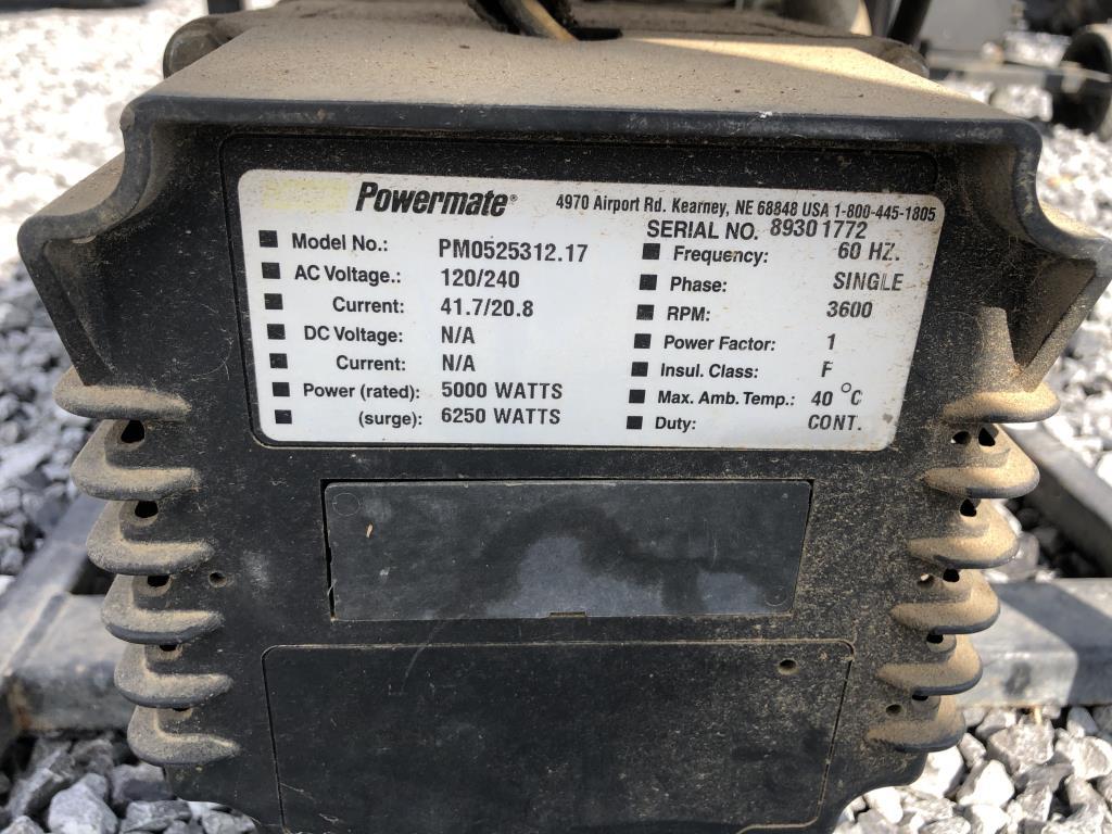 Coleman Powermate 10HP 5000 Watt Generator