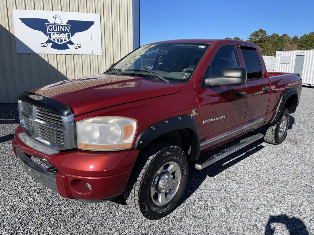 2006 Dodge 2500 4X4 Pickup Truck