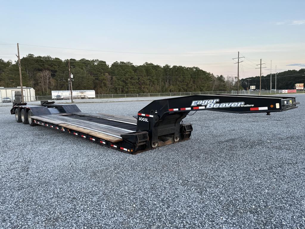 2015 Eager Beaver 50 GSL / BR Lowboy Trailer