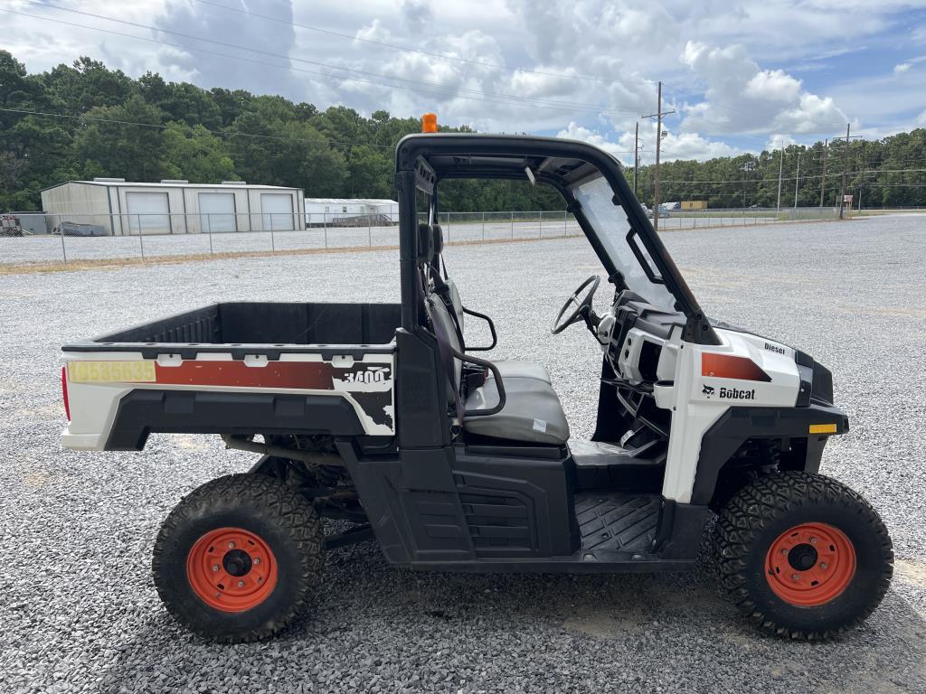 2016 Bobcat 3400D 4WD Diesel UTV