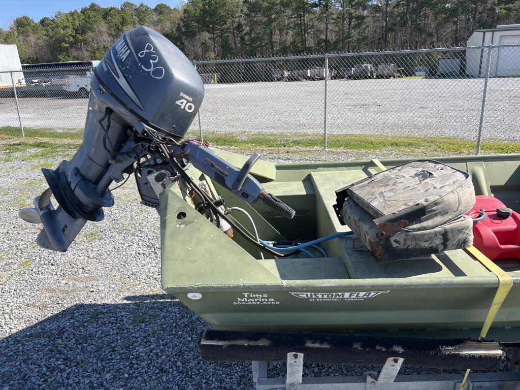 Custom Flat 20 ft. Aluminum John Boat