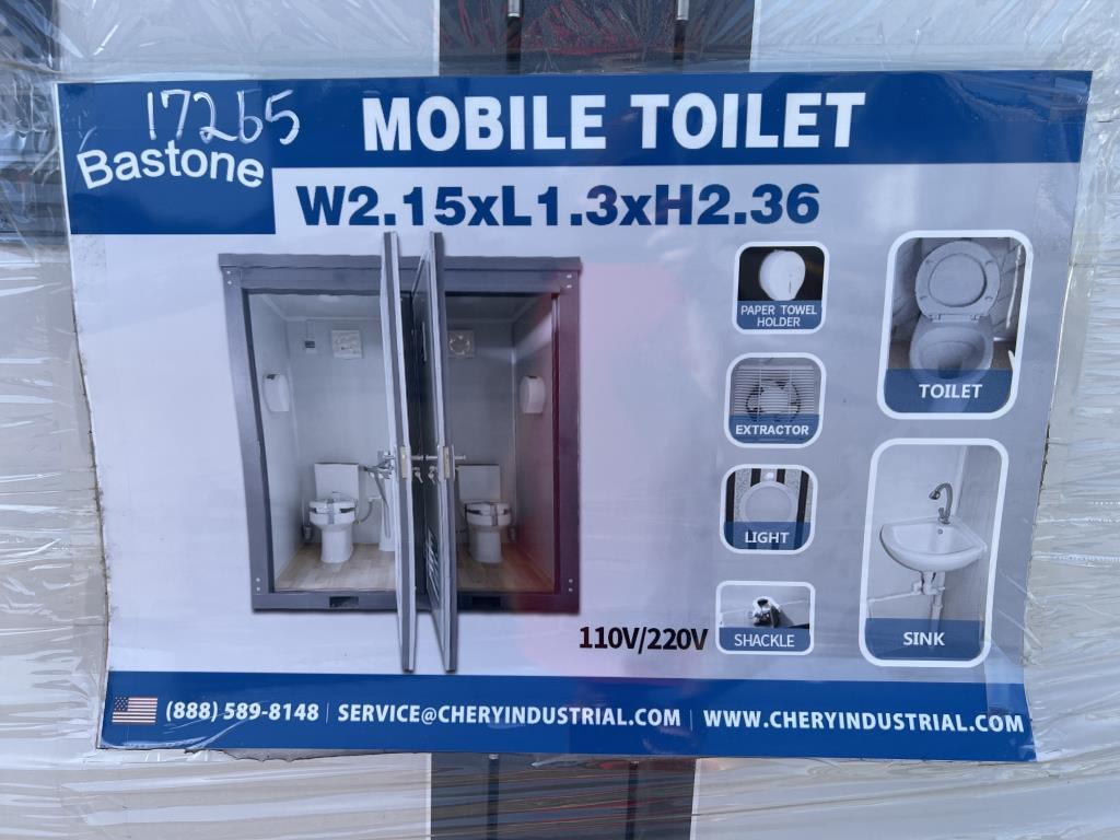 2024 Bastone 110V Mobile Toilets