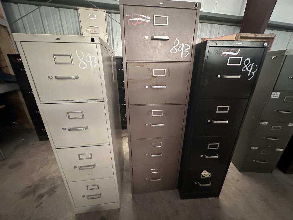 (3) Filing Cabinets