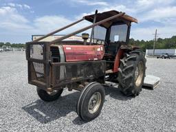 Massey Furfuson 383 Tractor and Rotary Cutter