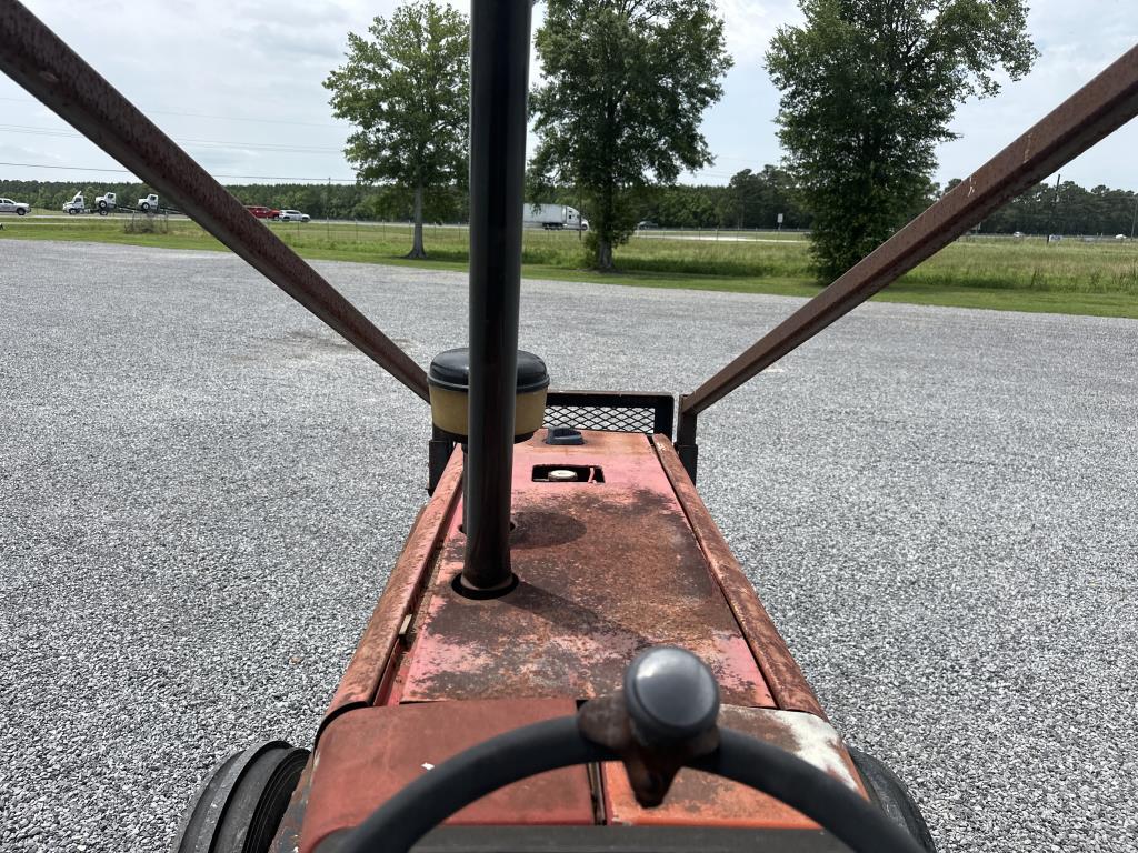 Massey Furfuson 383 Tractor and Rotary Cutter