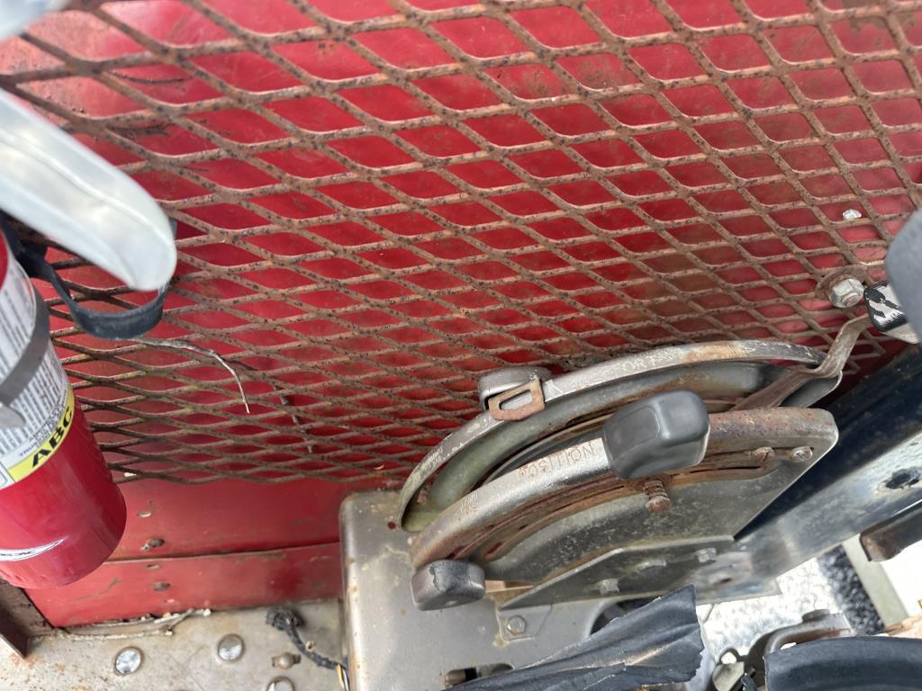 Massey Furfuson 383 Tractor and Rotary Cutter