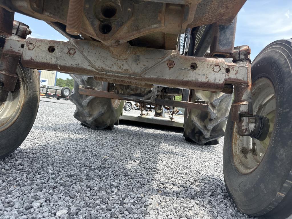 Massey Furfuson 383 Tractor and Rotary Cutter