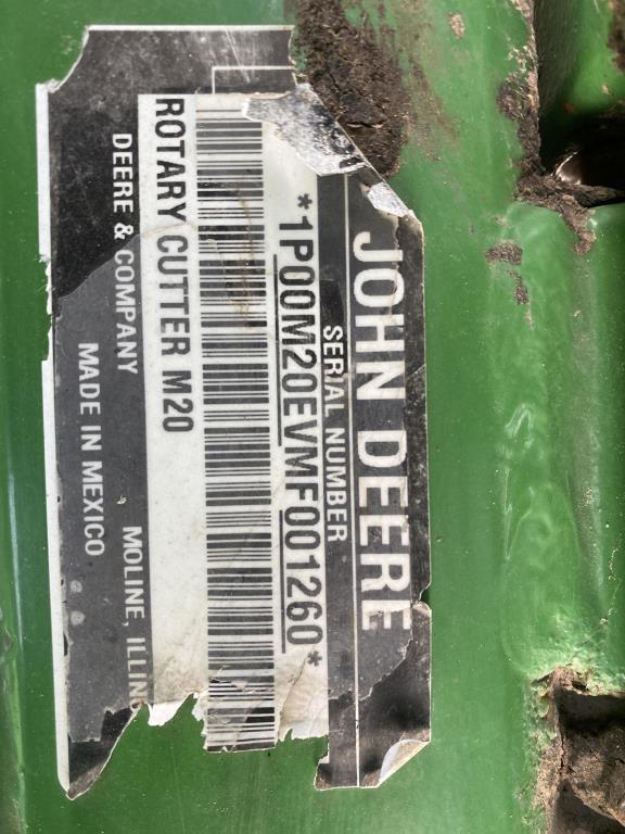2021 John Deere M20 Flex-Wing Rotary Cutter