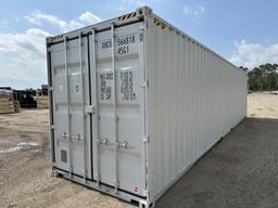 2025 40 ft. High Cube Shipping Container