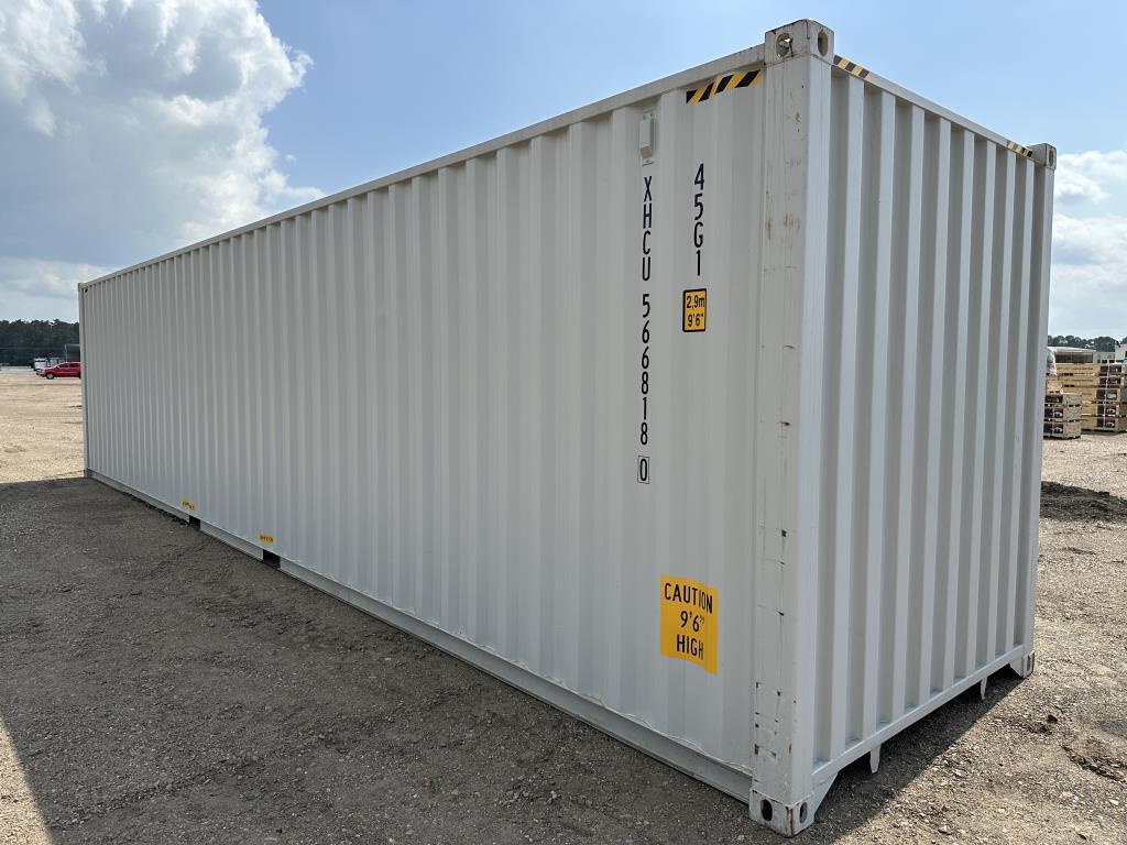 2025 40 ft. High Cube Shipping Container