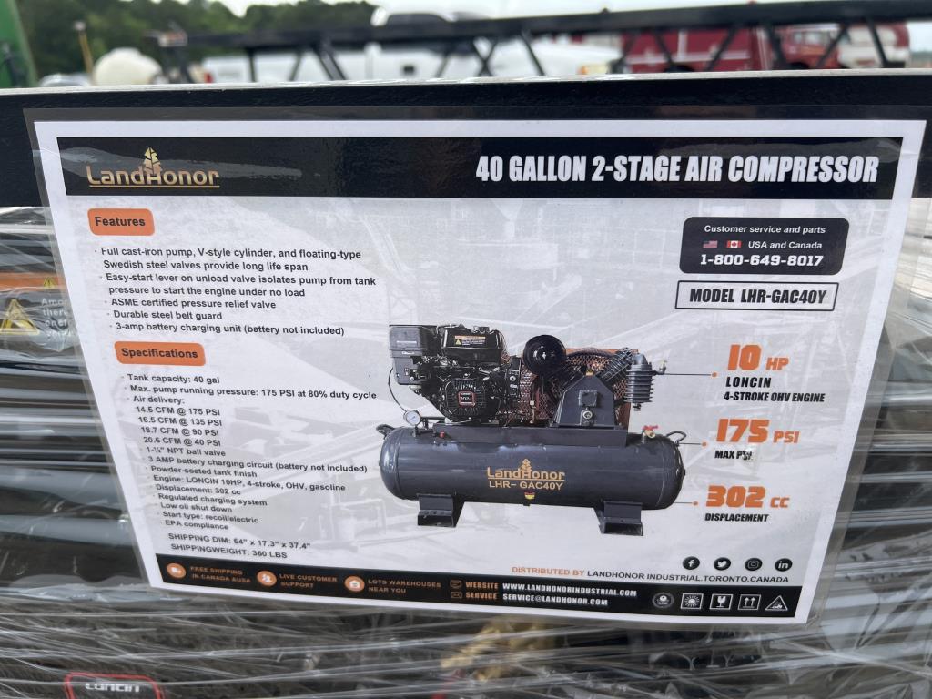 2025 LandHonor LHR-GAC40Y 2-Stage Air Compressor