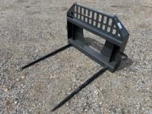 Iron Craft DHBHS-S Hay Fork Skid Steer Attachment