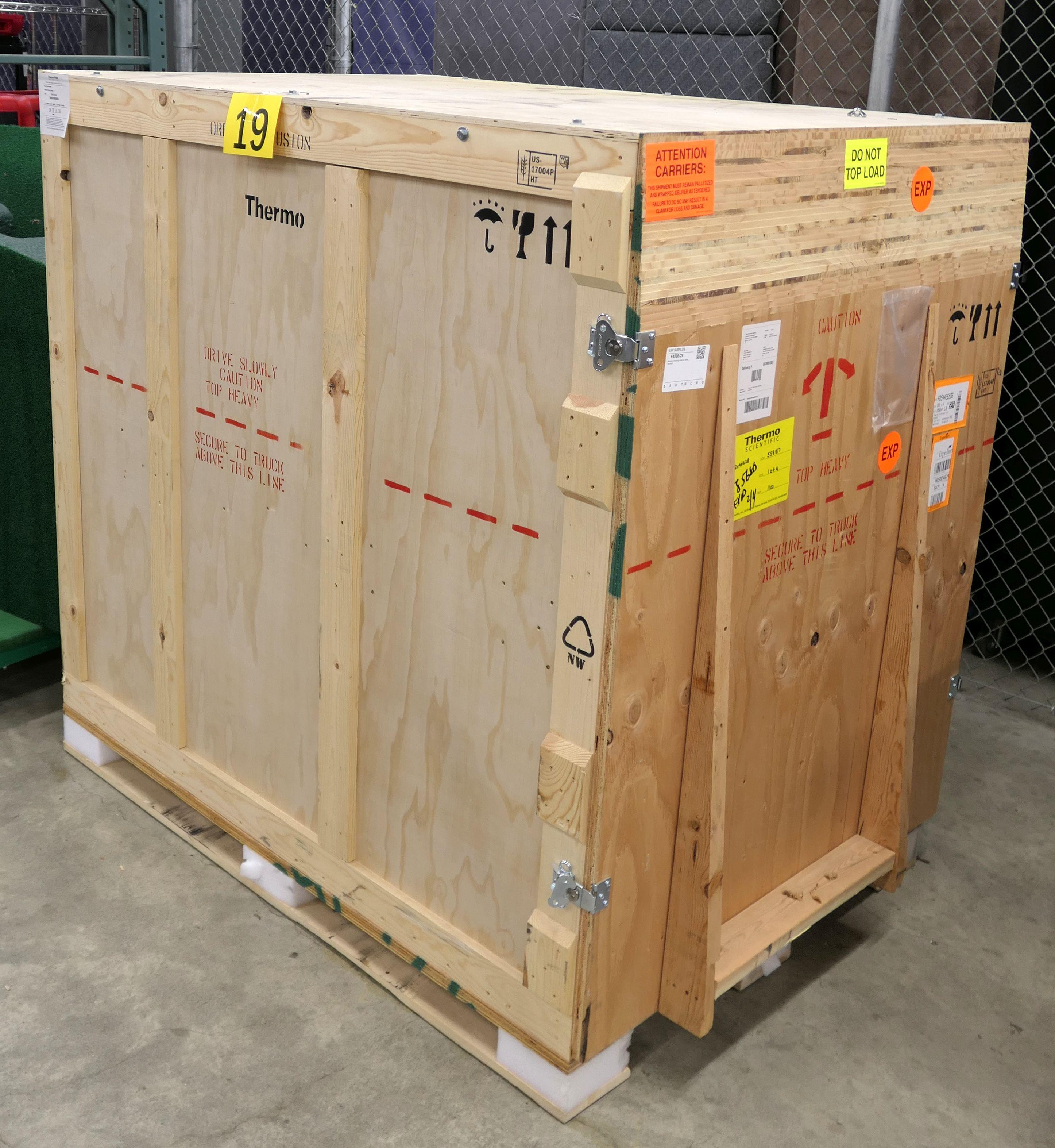 Crate: 48"x46"x63", Item on Dolly
