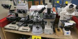 Microscopes and Optical Components: Items on Cart
