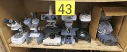 Microscopes and Optical Components: Items on Cart