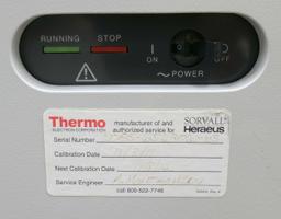 Centrifuge: Thermo Electron corp. Sorvall Discovery M150 SE, 1 Item on Cart