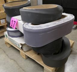 Rubber Wall Base, Items on Pallet
