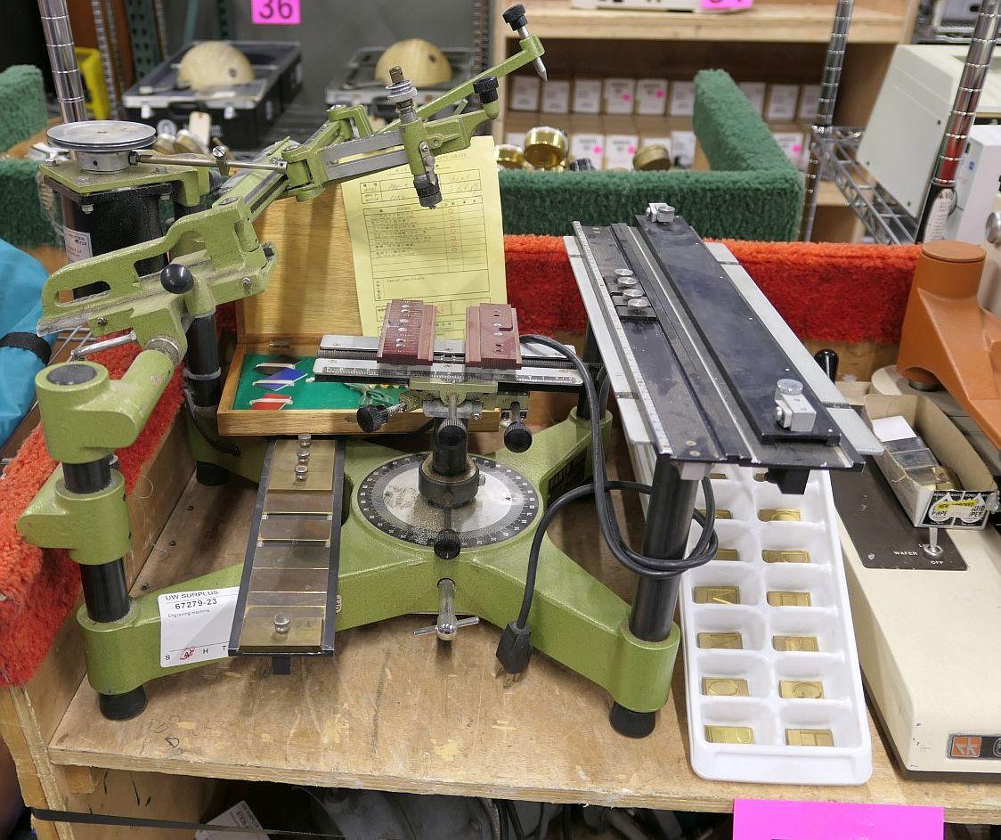 Bench Top Tools, Items on Cart