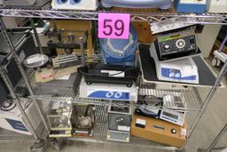 Misc. Lab Equipment, Items on Cart _ Group G