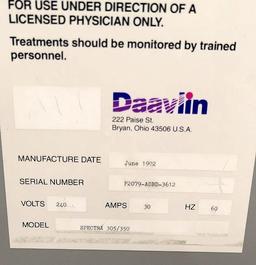 Phototherapy Booth: Daavin P2079-ADBD-3612