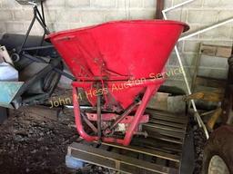 300 Bushel 3pt Spinner Spreader
