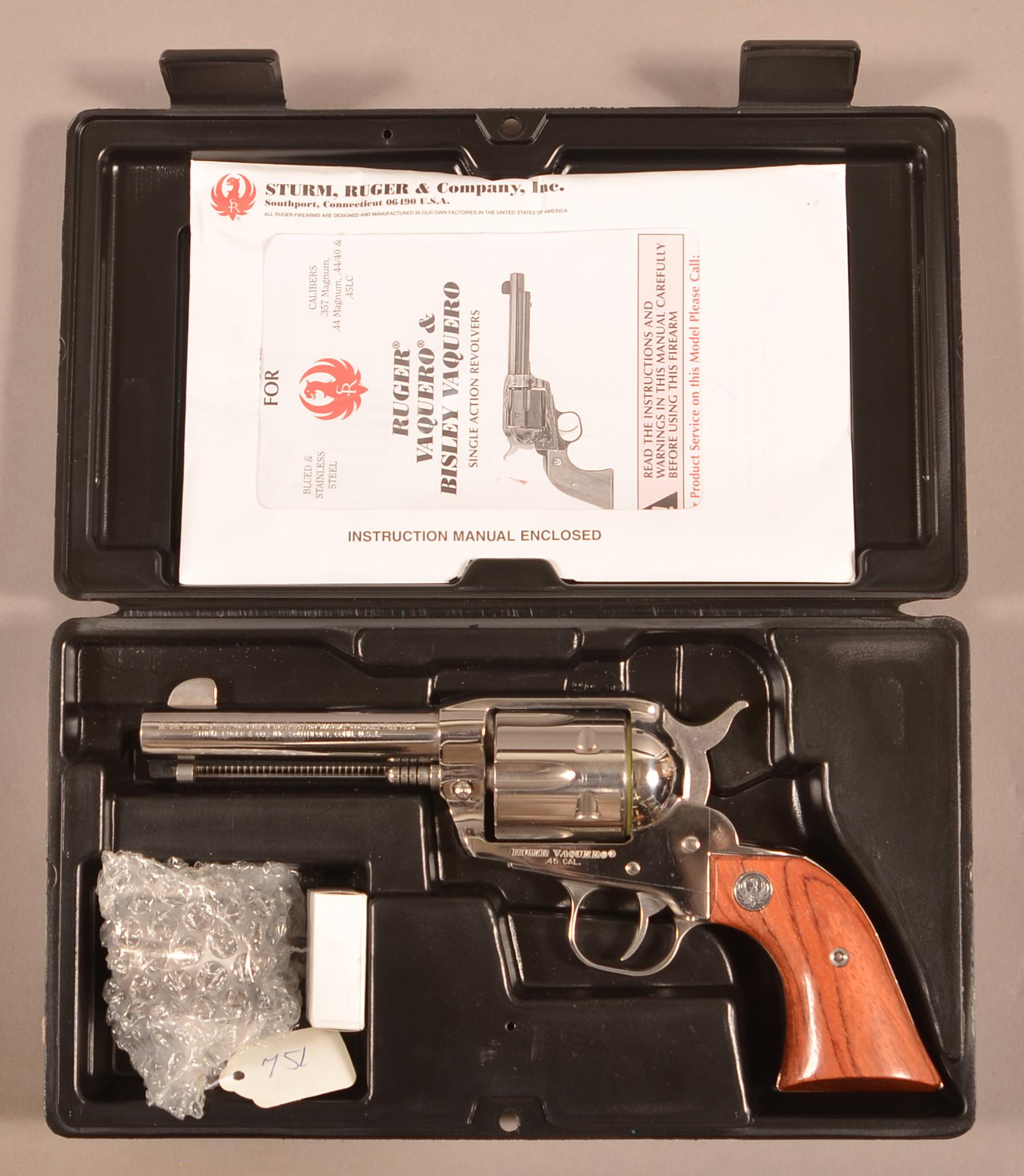 Ruger Vaquero special edition .45 handgun
