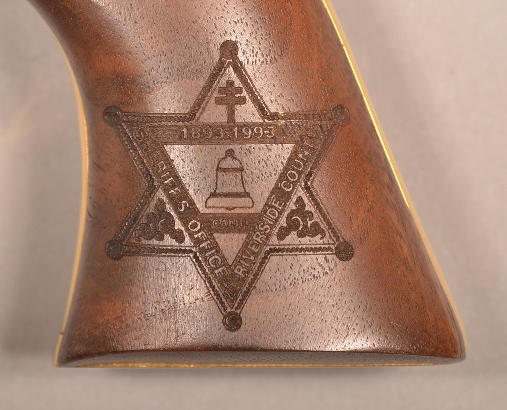 A.S.M .45 Riverside Co. Sheriffs Office revolver