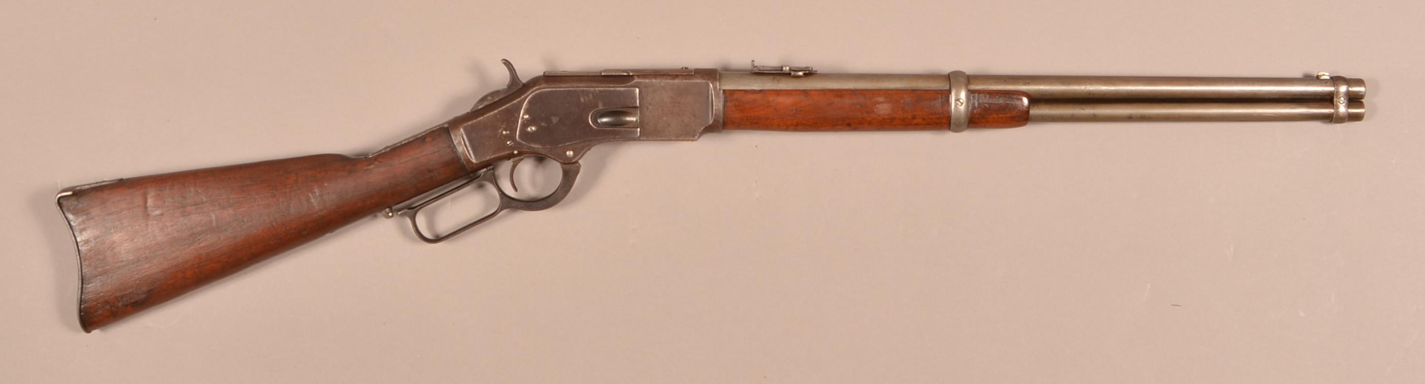 Winchester model 1873 saddle ring carbine 38-40 lever action rifle