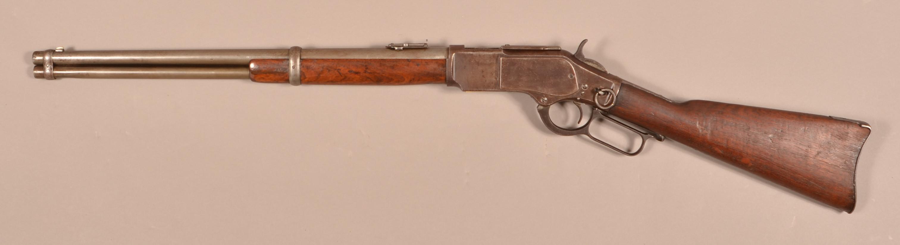 Winchester model 1873 saddle ring carbine 38-40 lever action rifle