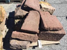Sandstone Corner and Wall stones