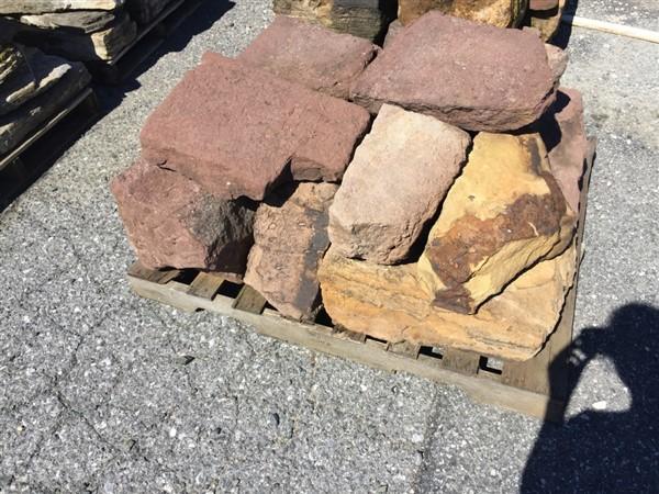 Sandstone Corner and Wall stones