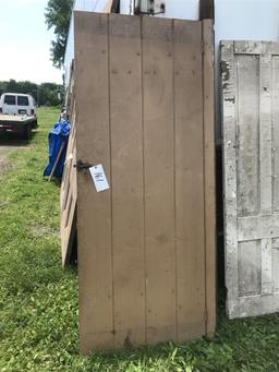Board and Batten Primitive Door