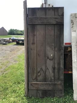 Board and Batten Primitive Door
